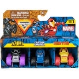 Spin Master Marvel Mini Monster Truck 3-Pack, Spil køretøj Monster Jam Marvel Mini Monster Truck 3-Pack, Køretøjssæt, 3 År, Metal, Plast, Flerfarvet