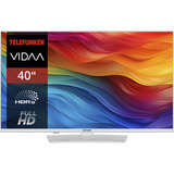 Telefunken XF40VP750M-W, LED-tv Hvid