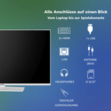 Telefunken XF40VP750M-W, LED-tv Hvid