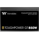 Thermaltake PS-TPT-0850FNFAGE-3, PC strømforsyning Sort