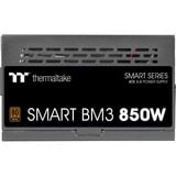Thermaltake SMART BM3 850W, PC strømforsyning Sort