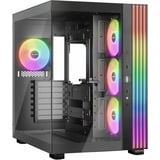 be quiet! LIGHT BASE 600 LX Black Midi Tower Sort, Towerkabinet Sort, Midi Tower, PC, Sort, ATX, micro ATX, Mini-ITX, Acrylonitrilbutadienstyren, Glas, SGCC, Spil