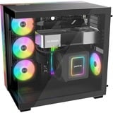 be quiet! LIGHT BASE 600 LX Black Midi Tower Sort, Towerkabinet Sort, Midi Tower, PC, Sort, ATX, micro ATX, Mini-ITX, Acrylonitrilbutadienstyren, Glas, SGCC, Spil