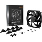 be quiet! SILENT WINGS 4 | 140mm PWM Computerkabinet Ventilator 14 cm Sort 1 stk, Sag fan Sort, Ventilator, 14 cm, 1100 rpm, 13,6 dB, 51,3 kubikfod/min., 87,16 m³/t