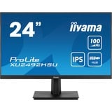 iiyama ProLite XU2492HSU-B6 computerskærm 60,5 cm (23.8") 1920 x 1080 pixel Fuld HD LED Sort, LED-skærm Sort (mat), 60,5 cm (23.8"), 1920 x 1080 pixel, Fuld HD, LED, Sort