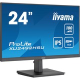 iiyama XU2492HSU-B6, LED-skærm Sort (mat)