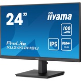 iiyama XU2492HSU-B6, LED-skærm Sort (mat)