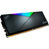 ADATA Lancer RGB hukommelsesmodul 16 GB 1 x 16 GB DDR5 5200 Mhz Fejlkorrigerende kode Sort, 16 GB, 1 x 16 GB, DDR5, 5200 Mhz