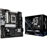 ASRock B860M-X GEN 5, Bundkort Sort/Sølv
