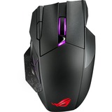 ASUS ROG Spatha X mus Højre hånd RF Wireless + USB Type-A Optisk 19000 dpi, Gaming mus Sort, Højre hånd, Optisk, RF Wireless + USB Type-A, 19000 dpi, Sort