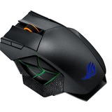 ASUS ROG Spatha X mus Højre hånd RF Wireless + USB Type-A Optisk 19000 dpi, Gaming mus Sort, Højre hånd, Optisk, RF Wireless + USB Type-A, 19000 dpi, Sort