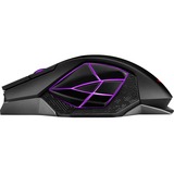 ASUS ROG Spatha X mus Højre hånd RF Wireless + USB Type-A Optisk 19000 dpi, Gaming mus Sort, Højre hånd, Optisk, RF Wireless + USB Type-A, 19000 dpi, Sort