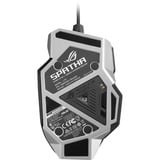 ASUS ROG Spatha X mus Højre hånd RF Wireless + USB Type-A Optisk 19000 dpi, Gaming mus Sort, Højre hånd, Optisk, RF Wireless + USB Type-A, 19000 dpi, Sort