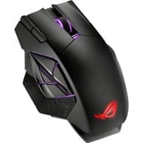 ASUS ROG Spatha X mus Spil Højre hånd RF Wireless + USB Type-C Optisk 19000 dpi, Gaming mus Sort, Højre hånd, Optisk, RF Wireless + USB Type-C, 19000 dpi, Sort