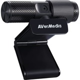 AVerMedia PW313 webcam 2 MP 1920 x 1080 pixel USB 2.0 Sort Sort, 2 MP, 1920 x 1080 pixel, 30 fps, M-JPEG, USB 2.0, Sort