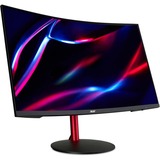 Acer Nitro XZ2 80 cm (31.5") 2560 x 1440 pixel Quad HD LED Sort, Rød, Gaming Skærm Sort, 80 cm (31.5"), 2560 x 1440 pixel, Quad HD, LED, 4 ms, Sort, Rød