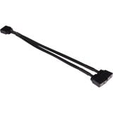 Alphacool Y-kabel splitter aRGB 3-pin til 2x 3-pin, 15 cm Sort