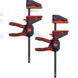 BESSEY Enhåndsklemme med drejelig håndtag S, Skruetvinge Sort/Rød