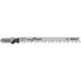 Bosch 2 608 637 877 Ikke kategoriseret, Savklinge Jigsaw blade, Spånplade, Fiberbræt, Blødt træ, Krydsfiner med trækerne, High Carbon Steel (HCS), 4 mm, 5,2 mm, 10 cm