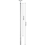 Bosch Expert SDS Max-8X Hammer drill bit 1 stk, Boremaskine Borehammer, Hammer drill bit, 1,8 cm, 740 mm, Beton, Sten, 60 cm
