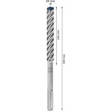 Bosch Expert SDS Max-8X Hammer drill bit 1 stk, Boremaskine Borehammer, Hammer drill bit, 2,5 cm, 320 mm, Beton, Sten, 20 cm