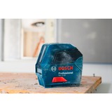 Bosch GLL 2-10 Professional Linjeniveau 10 m 630-650 nm, Kryds- & linjelaser Blå/Sort, 10 m, 0,3 mm/m, 4°, 650 nm, Rød, 630-650 nm