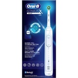 Braun Genius X 80354126 elektrisk tandbørste Voksen Hvid, El-tandbørste Hvid, Voksen, Elektrisk tandbørste, Daglig pleje, Gum pleje, Sensitiv, Blegning, Hvid, 2 min, Tyskland