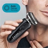 Braun Series 7 71-N1200s Folie shaver Trimmer Rustfrit stål Sort/Sølv, Folie shaver, Rustfrit stål, Knapper, LED, Opladning, Strøm, Vekselstrøm/batteri