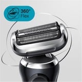 Braun Series 7 71-N1200s Folie shaver Trimmer Rustfrit stål Sort/Sølv, Folie shaver, Rustfrit stål, Knapper, LED, Opladning, Strøm, Vekselstrøm/batteri