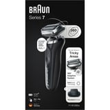 Braun Series 7 71-N1200s, Shaver Sort/Sølv