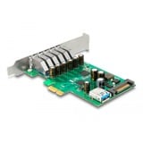 DeLOCK PCI Express x1 kort med 6 x eksterne + 1 x interne USB 5, USB-controlleren 