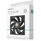 DeepCool FT9 Slim 92x92x15, Sag fan Sort