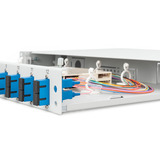 Digitus LWL-splejsebox, udstyret, 12x SC DX, OS2, Splejse boks 