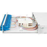 Digitus LWL-splejsebox, udstyret, 12x SC DX, OS2, Splejse boks 