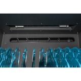 Digitus Mobil opladningsskab, 30 ladepladser, til notebooks/tablets op til 15,6", Ladestation Sort