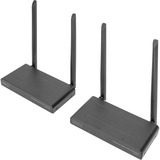 Digitus Trådløst HDMI KVM Extender Sæt, HDMI-udvidelse forlænger Sort