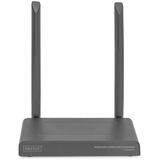 Digitus Trådløst HDMI KVM Extender Sæt, HDMI-udvidelse forlænger Sort