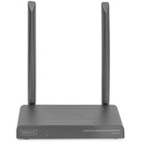 Digitus Trådløst HDMI KVM Extender Sæt, HDMI-udvidelse forlænger Sort