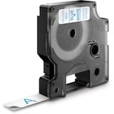 Dymo Ægte D1-etiketter | Blå skrift på hvid tape | 12 mm x 7 m | Selvklæbende etiketter til LabelManager-mærkningsmaskiner | Fremstillet i Europa Blå på hvid, Polyester, Belgien, -18 - 90 °C, DYMO, LabelManager, LabelWriter 450 DUO
