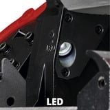 EINHELL Power X-Change Akku-båndsav TE-MB 18/127 Li-Solo, 18 Volt Rød/Sort