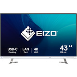 EIZO FlexScan EV4340X, LED-skærm Hvid