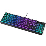 ENDORFY Gaming-tastatur Sort, DE-layout, Kalih rød