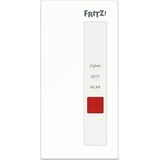 FRITZ! Smart Gateway Trådløs Hvid Hvid, Hvid, Knapper, Strøm, WLAN, Ja, Trådløs, Gigabit Ethernet, 128-bit AES