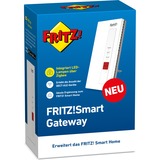 FRITZ! Smart Gateway Trådløs Hvid Hvid, Hvid, Knapper, Strøm, WLAN, Ja, Trådløs, Gigabit Ethernet, 128-bit AES