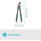 GARDENA EnergyCut Pro S, 12050-88, Grensaks grå/Turkis