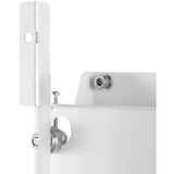 HAGOR 5761 skærmbeslag til skiltning 165,1 cm (65") Hvid, Adapter Hvid, 45 kg, 165,1 cm (65"), 400 x 400 mm