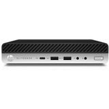 HP EliteDesk 705 G4 DM Renoveret, Mini-PC Sort