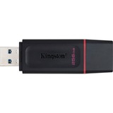 Kingston DataTraveler Exodia USB-nøgle 256 GB USB Type-A 3.2 Gen 1 (3.1 Gen 1) Sort, USB-stik Sort/Rød, 256 GB, USB Type-A, 3.2 Gen 1 (3.1 Gen 1), Hætte, 11 g, Sort