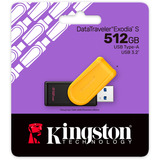 Kingston USB-stik Sort/Gul