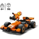 LEGO City F1®-kører med McLaren-racerbil, Bygge legetøj Byggesæt, 6 År, Plast, 86 stk, 142 g